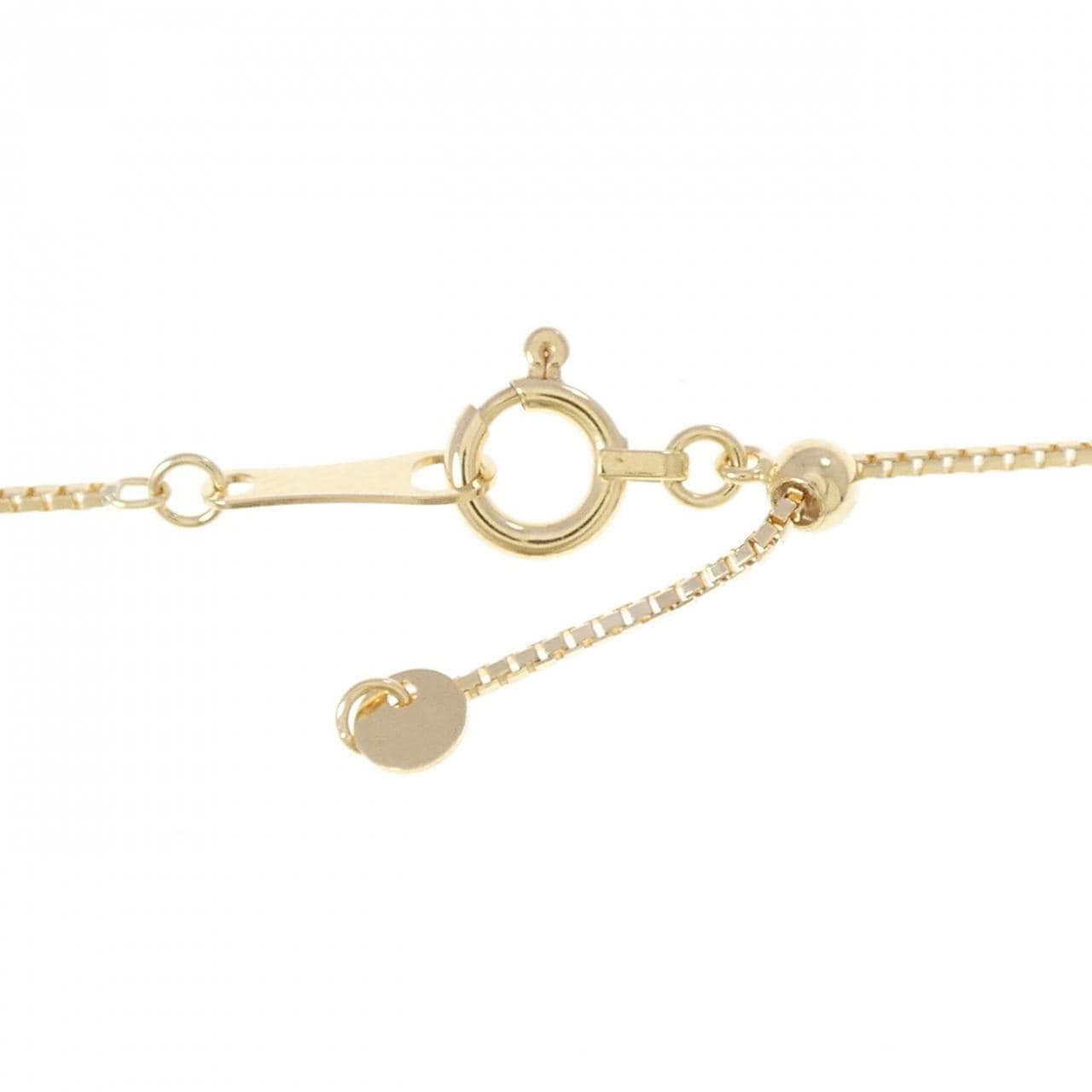 K18YG 白蝶パール ネックレス 12.5mm