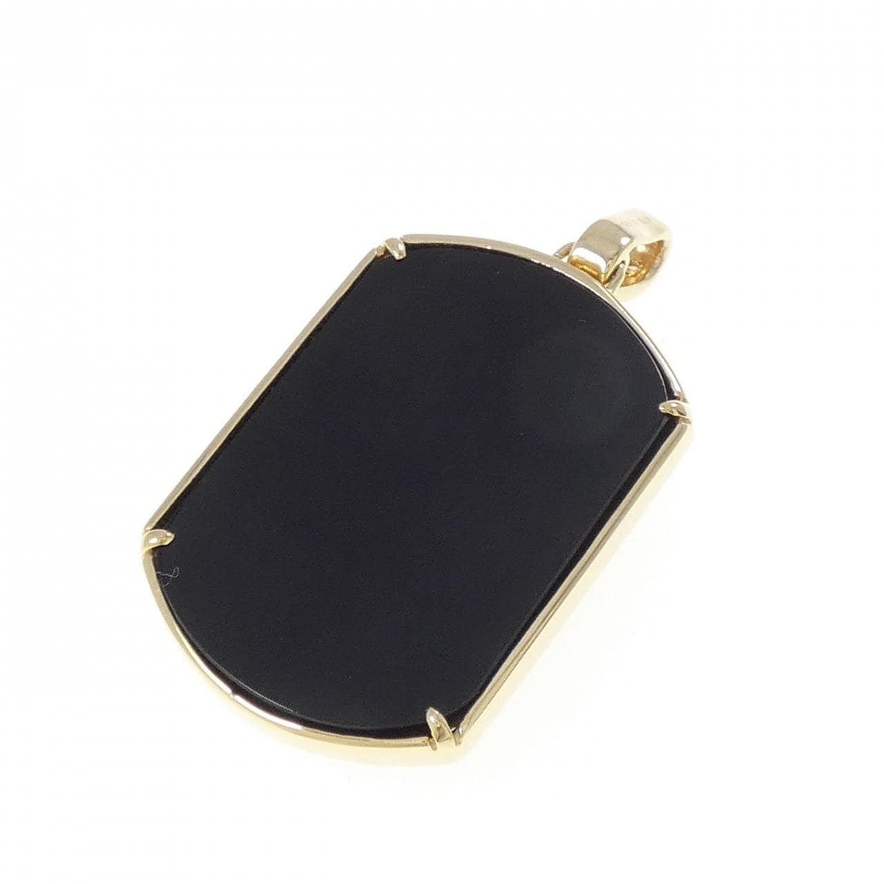 K18YG ドラゴン オニキス ペンダント