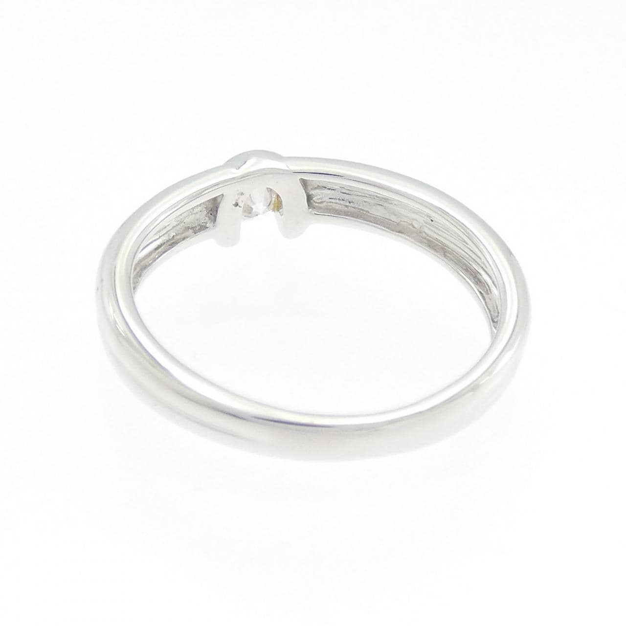 K18WG ダイヤモンド リング 0.08CT