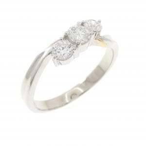 PT900/K18YG ダイヤモンド リング 0.51CT