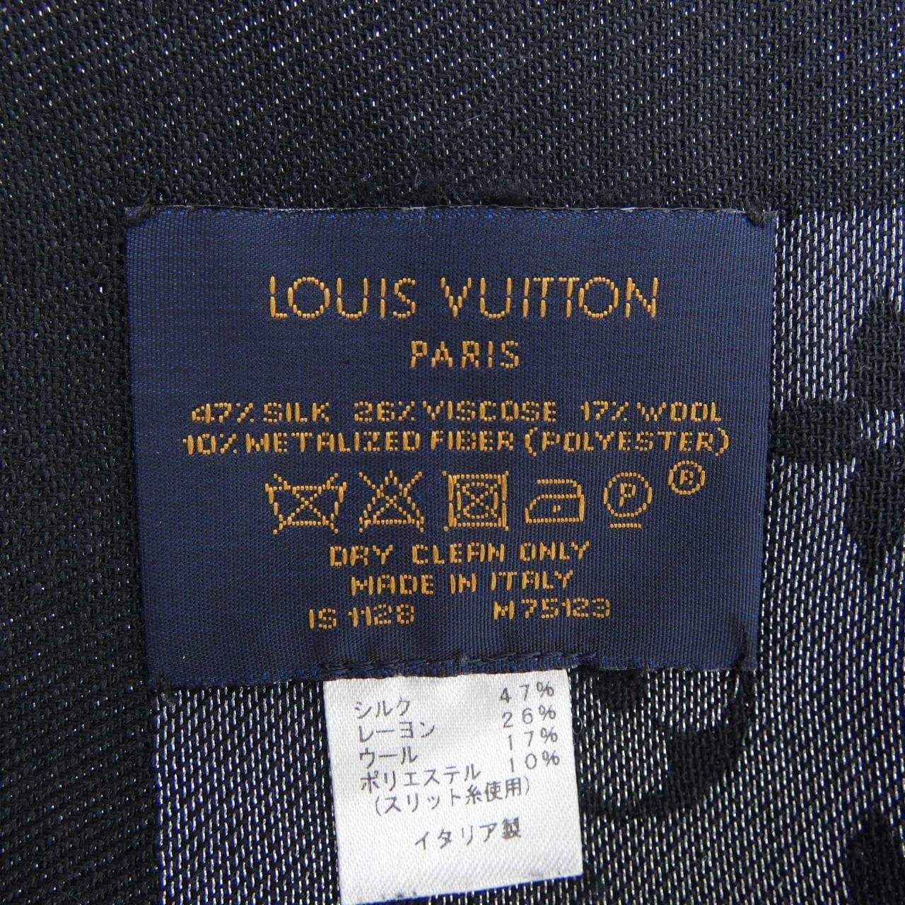 ルイヴィトン LOUIS VUITTON モノグラム シャイン M75123 STOLE