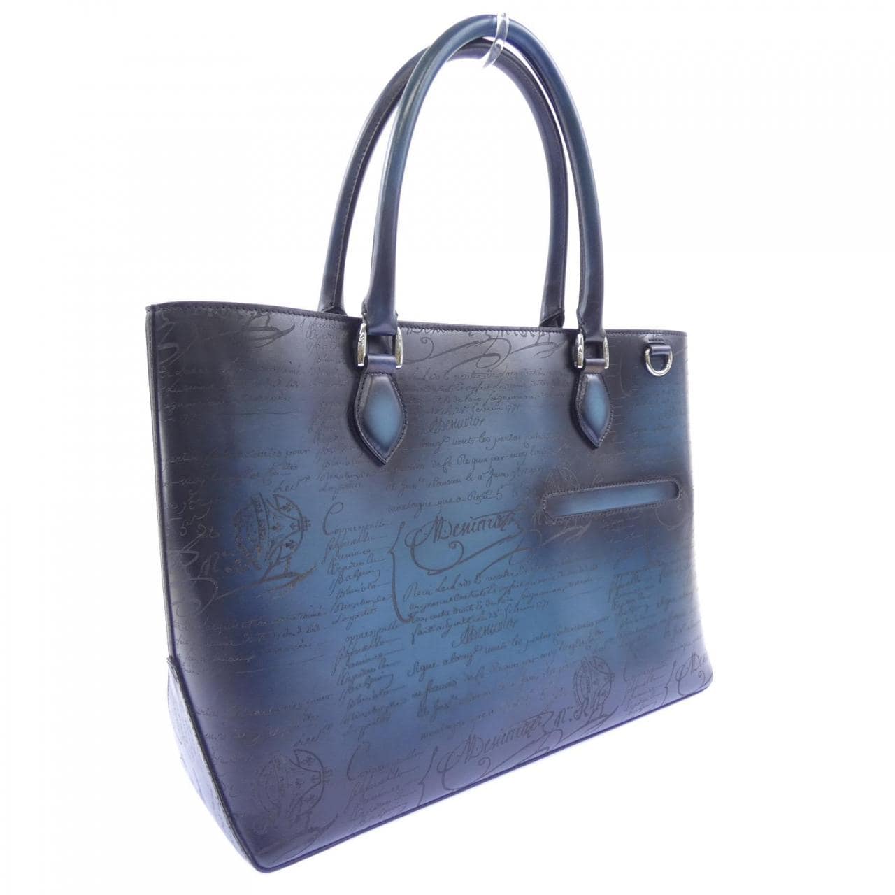 ベルルッティ Berluti トゥジュールスクリットレザートートバッグ BAG