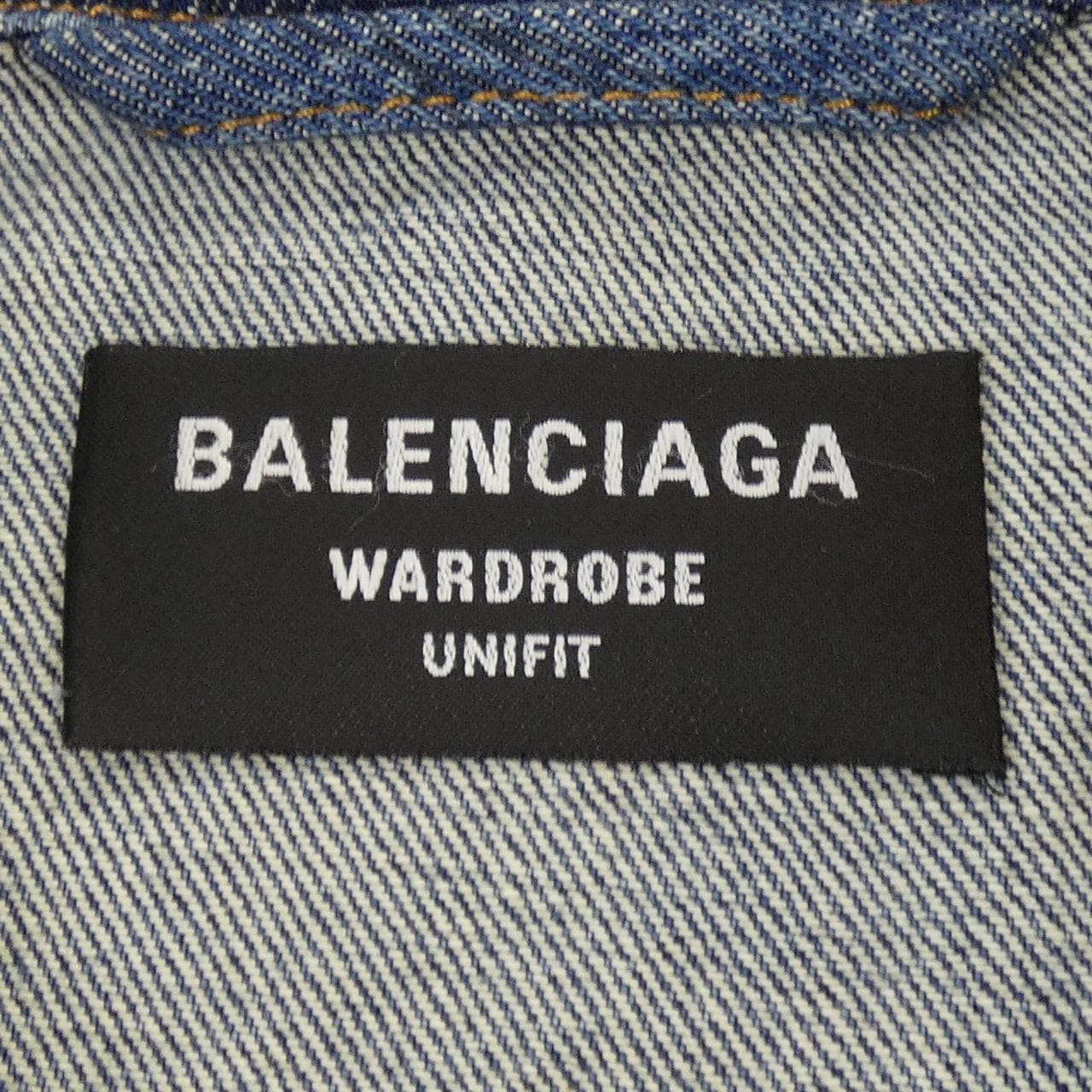 バレンシアガ BALENCIAGA WARDROBE 694503 TBP48 UNISEX デニムジャケット