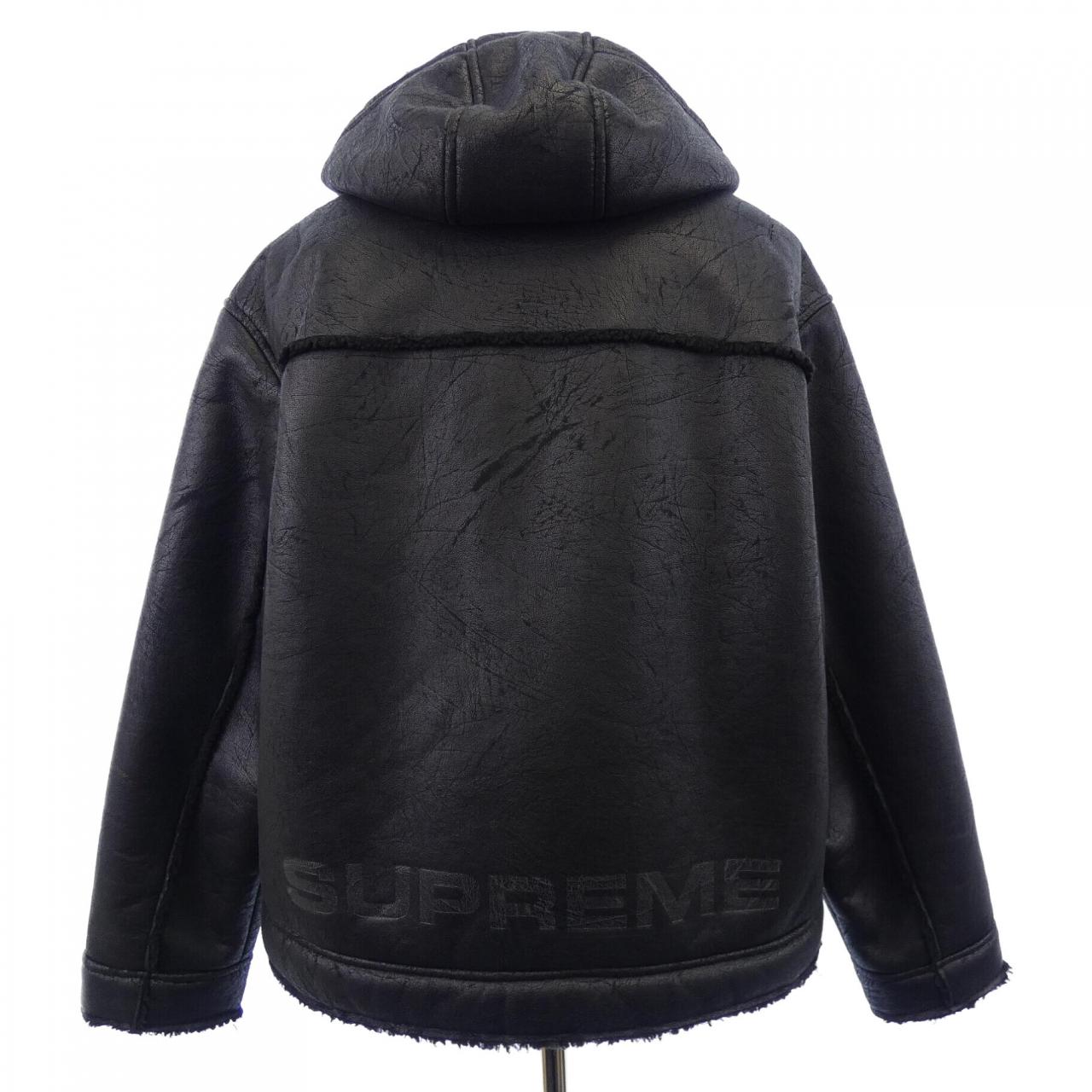 シュプリーム SUPREME FAUX SHEARLING HOODE ジャケット
