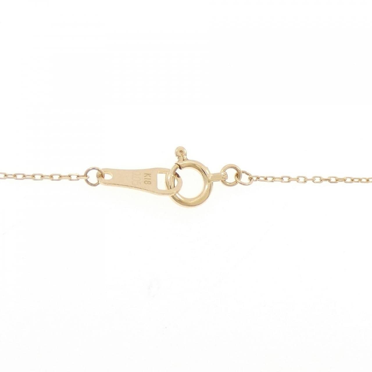 アガット ダイヤモンド ネックレス 0.05CT