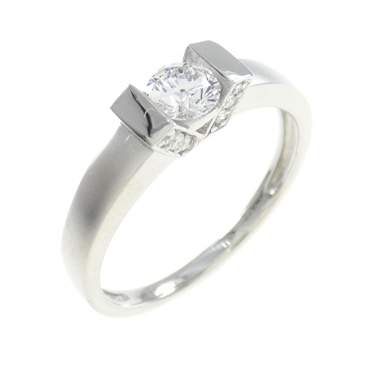 PT Diamond Ring 0.31CT D SI2 3EXT