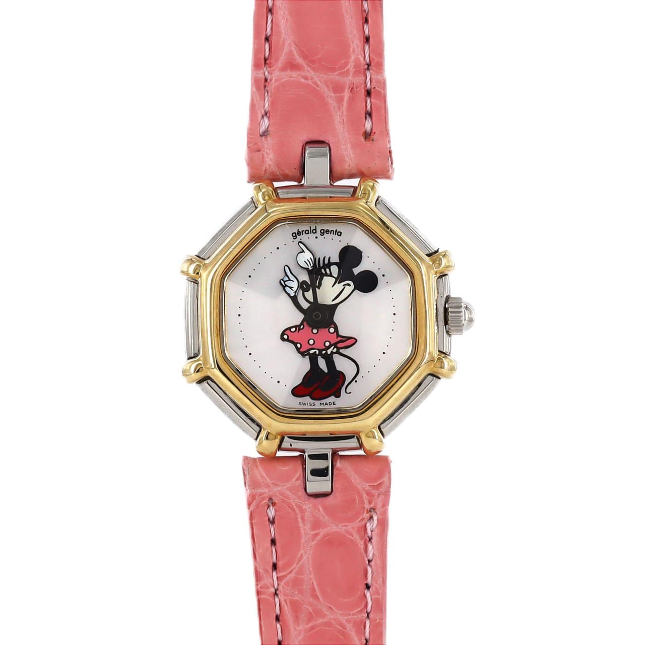 GERALD GENTA Fantasy Minnie Mouse Combi G2899.7 SSxYG Quartz