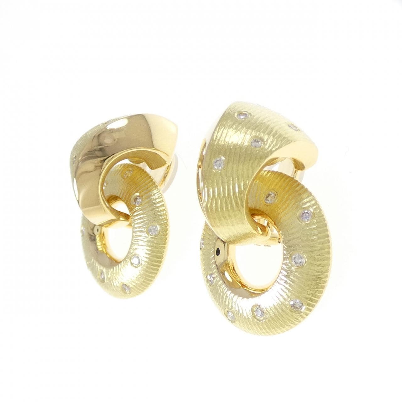 ポール モレリ ダイヤモンド イヤリング