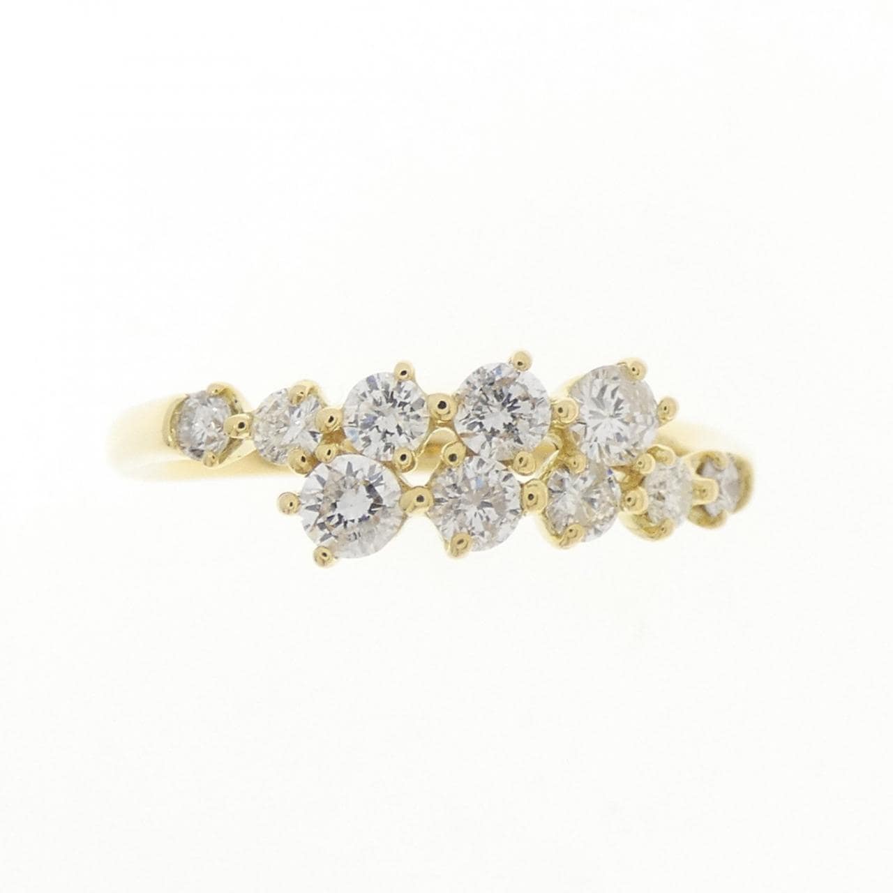 K18YG ダイヤモンド リング 0.50CT