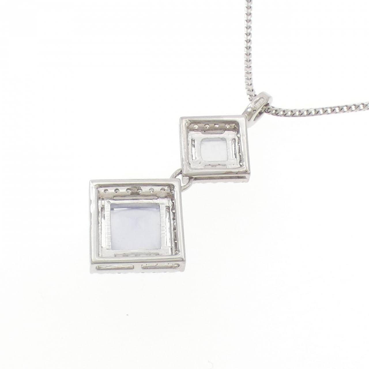 750WG カルセドニー ネックレス