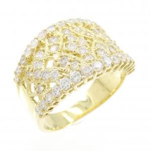 K18YG ダイヤモンド リング 1.00CT