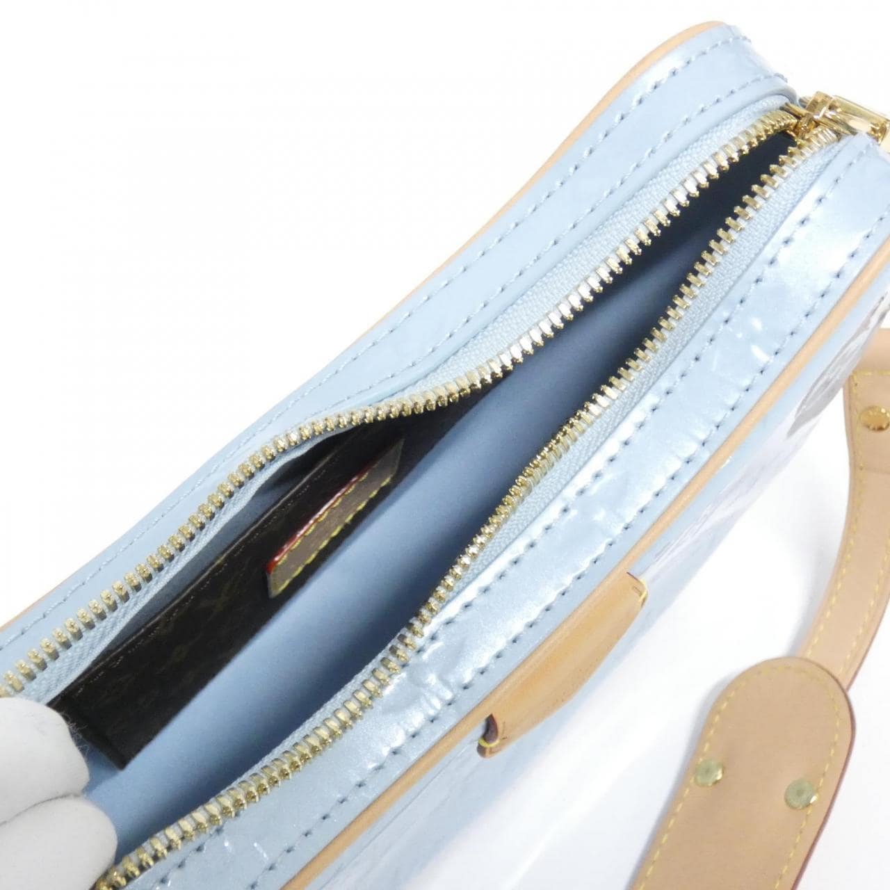 ルイヴィトン LVリミックス(ヴェルニ) クロワッサン PM M24021 ショルダーバッグ