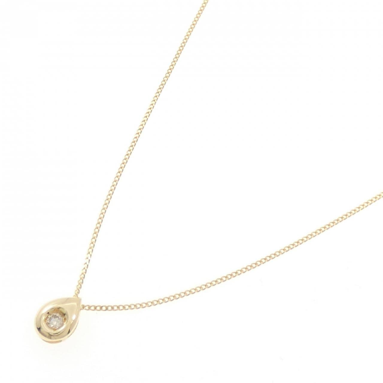K18YG ダイヤモンド ネックレス 0.05CT