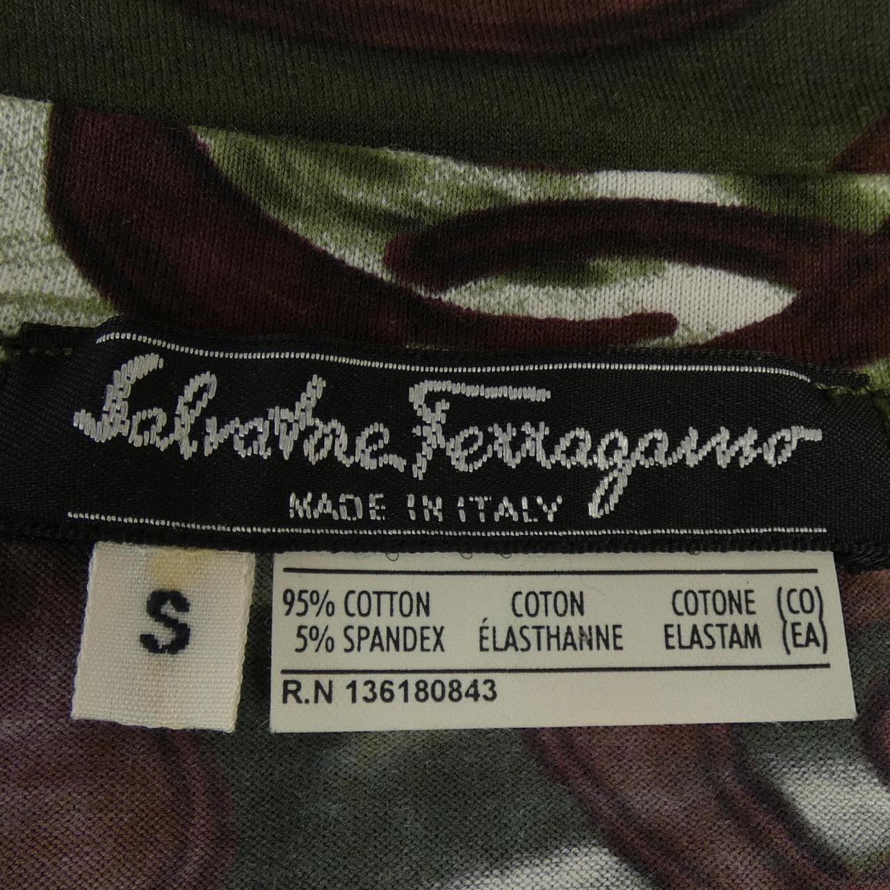 【ヴィンテージ】サルヴァトーレフェラガモ SALVATORE FERRAGAMO Tシャツ