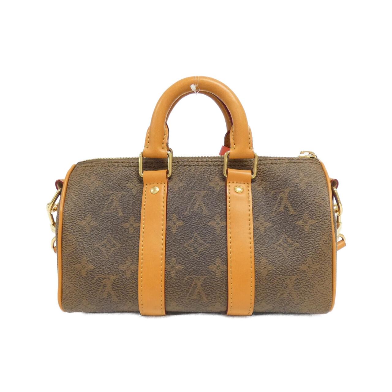 LOUIS VUITTON Monogram Dust Keepall Bandouliere 25 公分 M11542 波士頓包