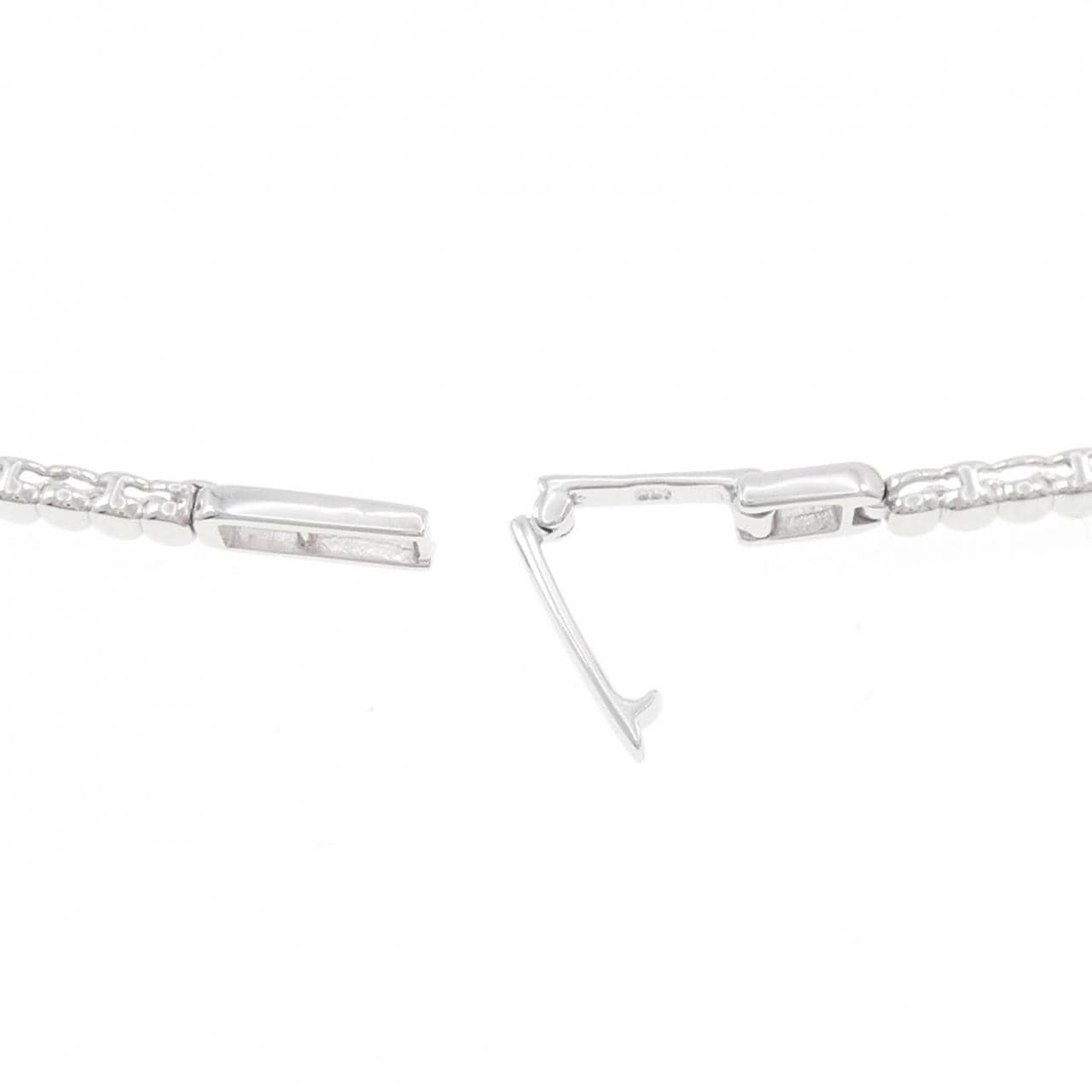 K18WG ダイヤモンド ブレスレット 1.00CT