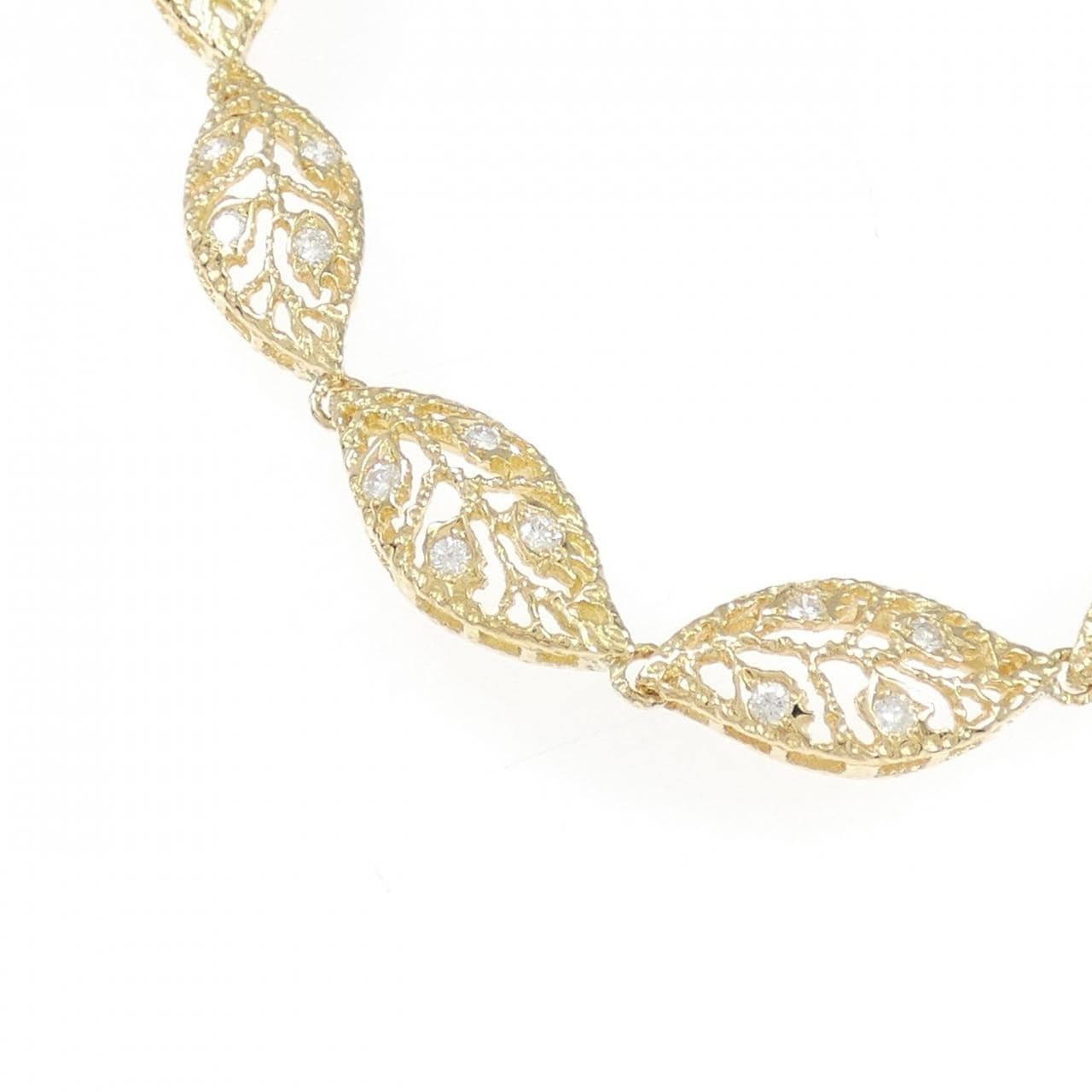 K18YG ダイヤモンド ネックレス 2.23CT