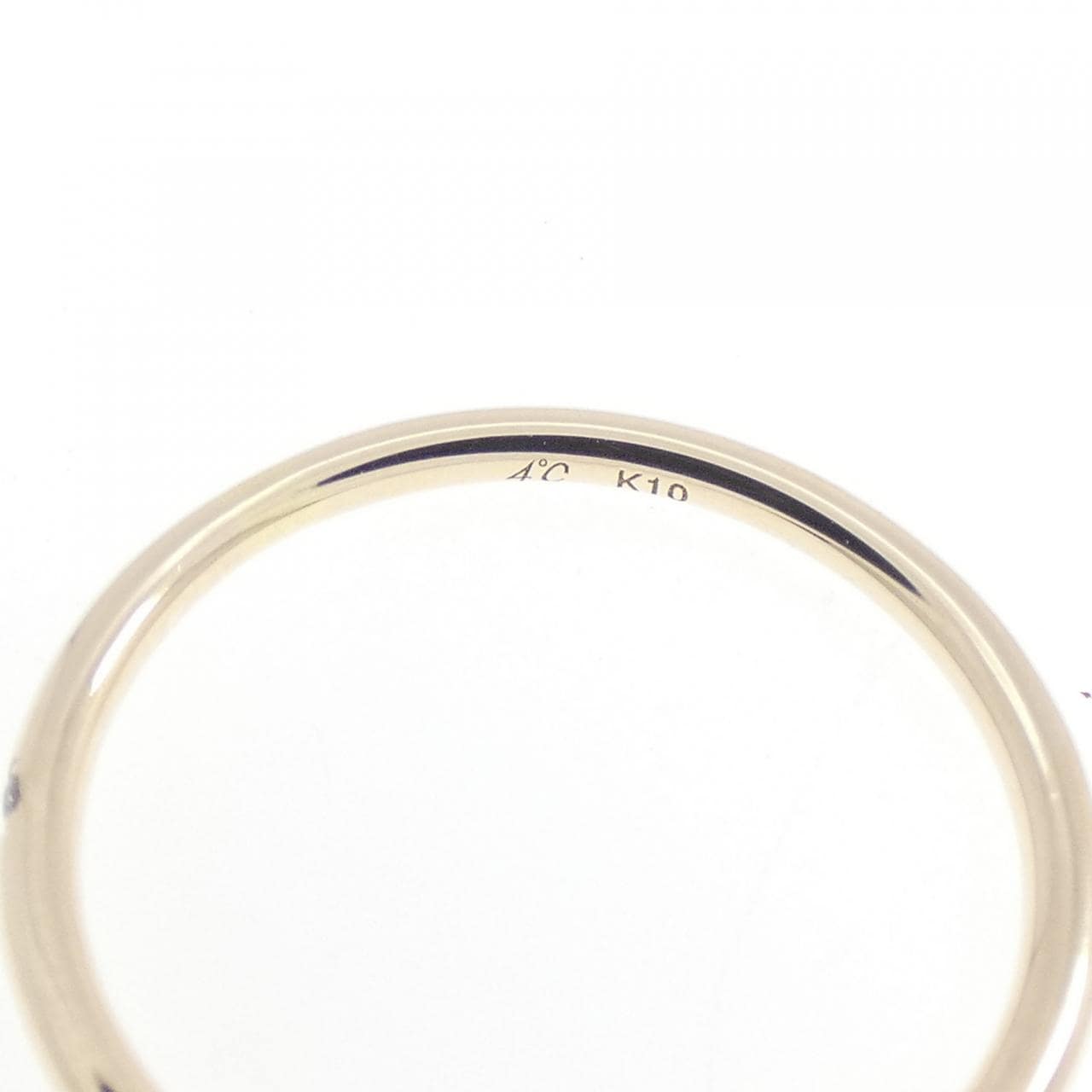 4゜C ダイヤモンド ピンキー リング