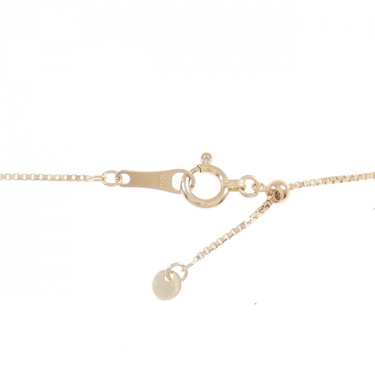 K18PG モルガナイト ネックレス 5.55CT
