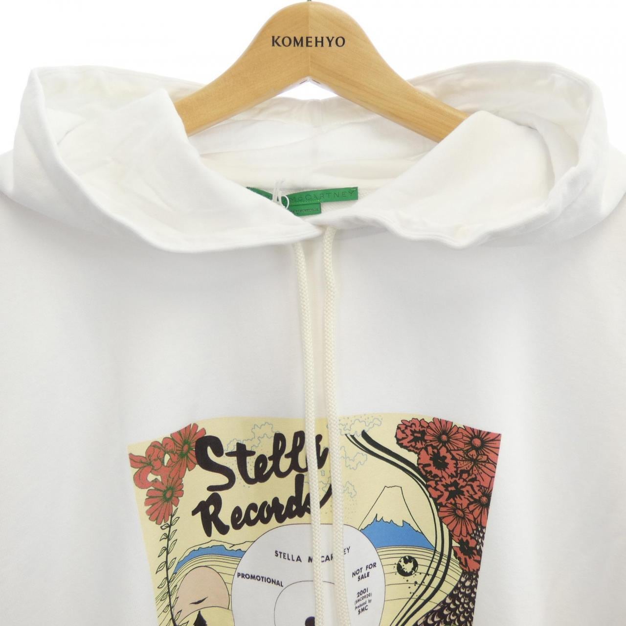 ステラマッカートニー STELLA MCCARTNEY レコードフーディ パーカー