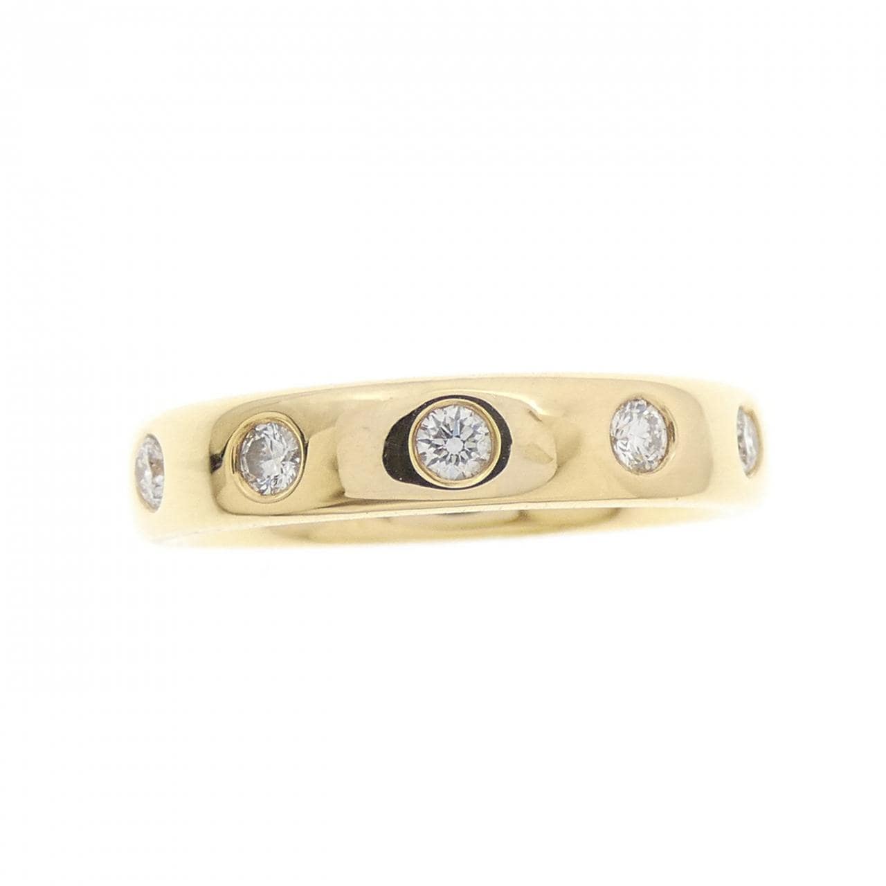K18YG ダイヤモンド リング 0.15CT