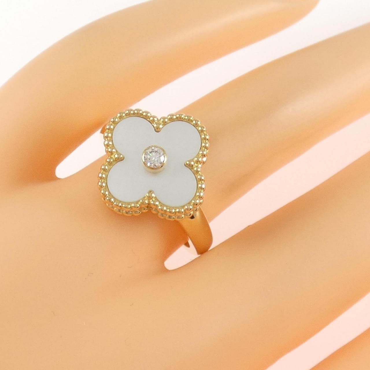 ヴァンクリーフ&アーペル ヴィンテージアルハンブラ リング