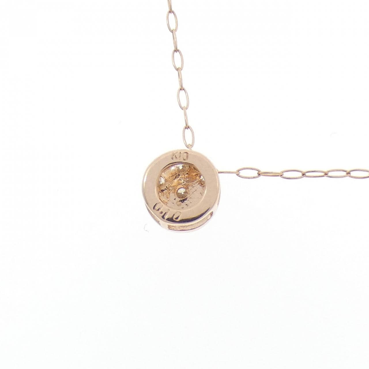 K10PG ダイヤモンド ネックレス 0.10CT
