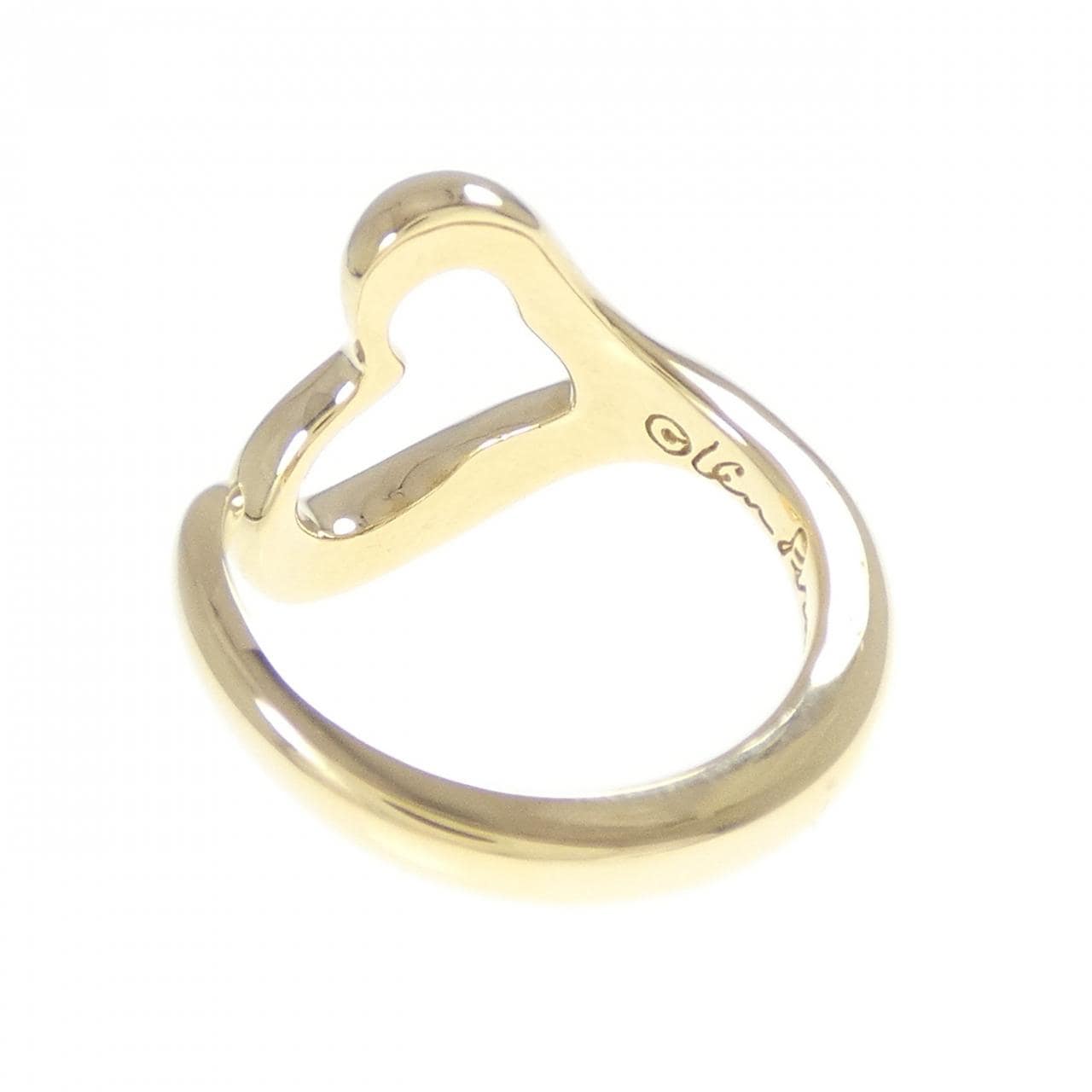 ティファニー オープンハート リング