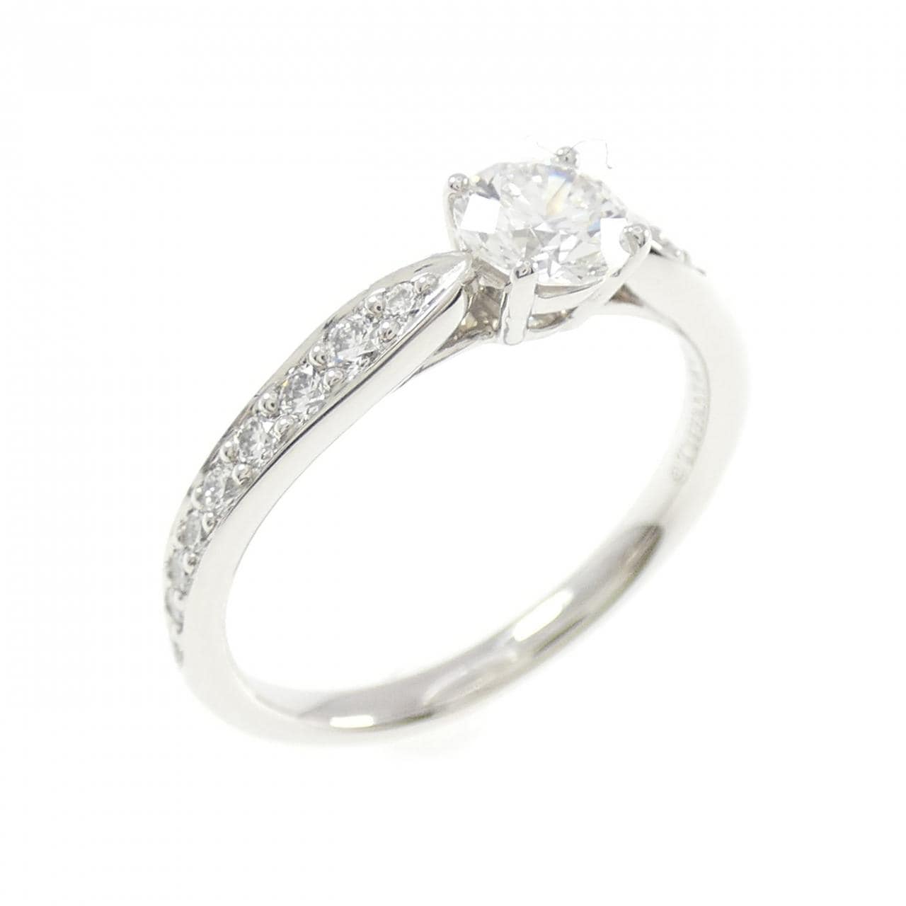 ティファニー ハーモニー リング 0.33CT F VS1 3EXT