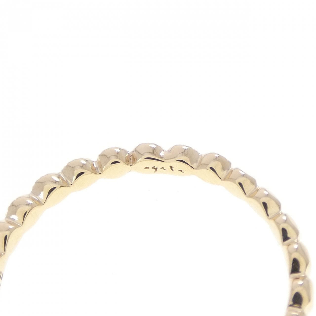 アガット ダイヤモンド リング 0.09CT