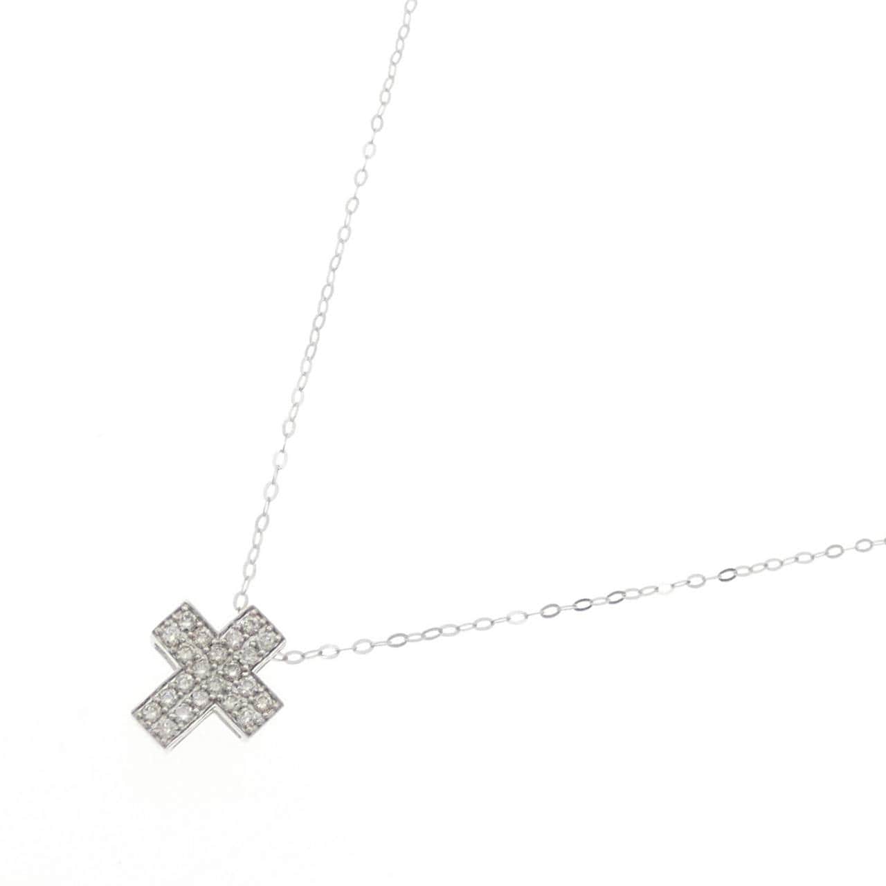 ジーエスティービー ダイヤモンド ネックレス 0.20CT