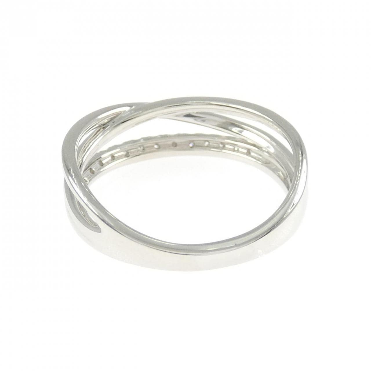 PT950 ダイヤモンド リング 0.12CT