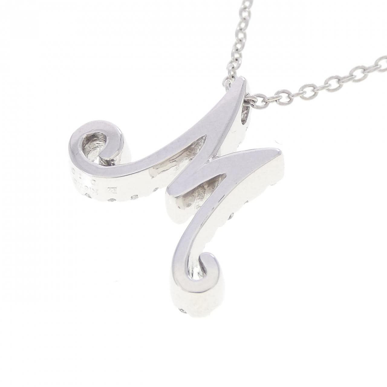 ポンテヴェキオ イニシャル ネックレス 0.16CT