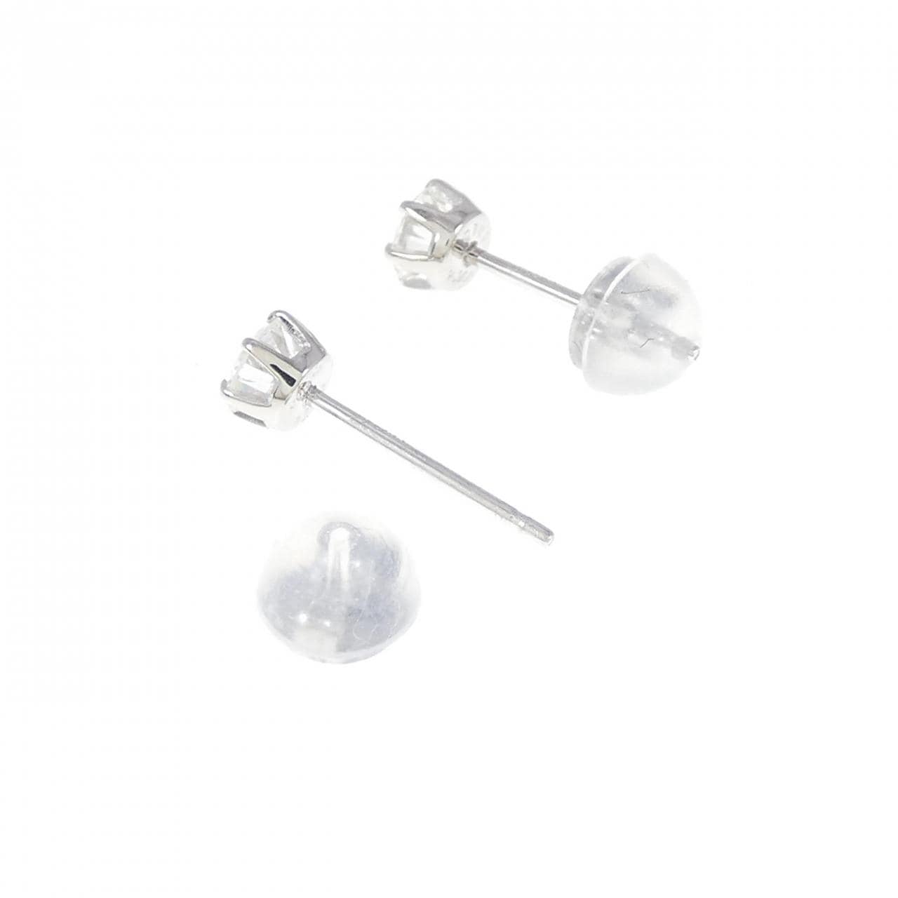PT Solitaire Diamond Earrings 0.369CT