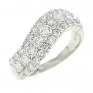 PT パヴェ ダイヤモンド リング 1.00CT