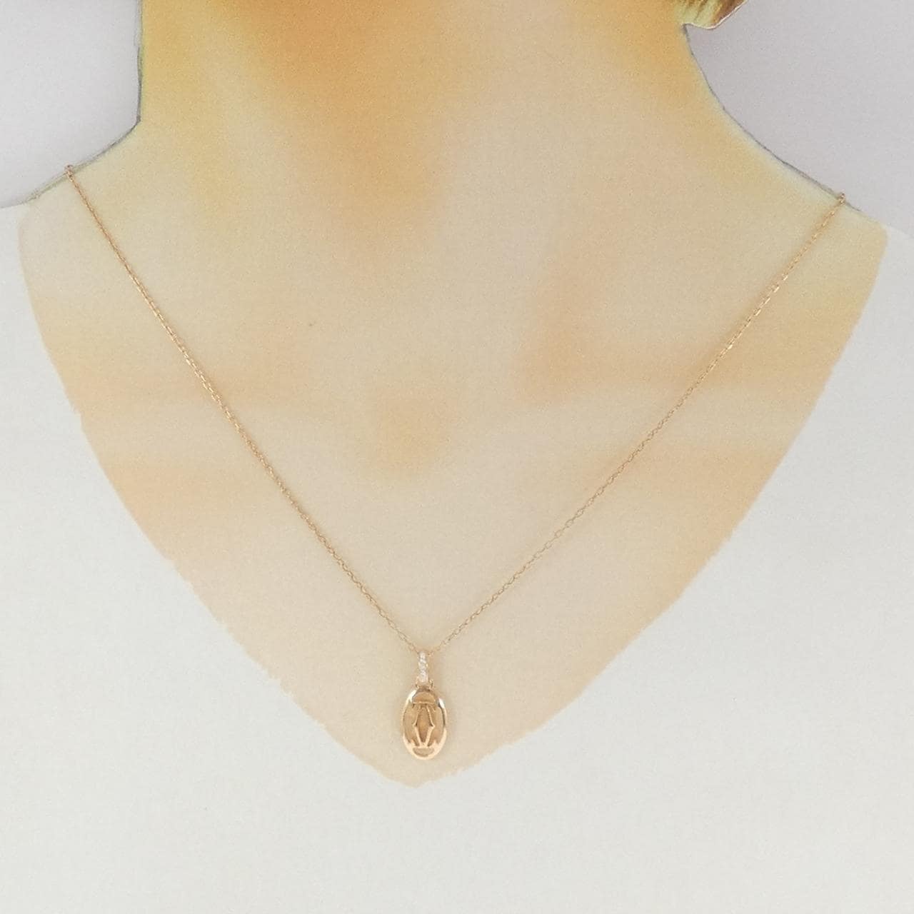 カルティエ ロゴ ネックレス