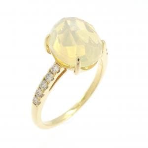 K18YG カラーストーン リング