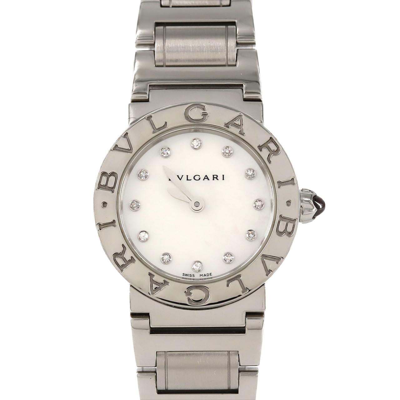 BVLGARI BVLGARI BVLGARI 12P BBL26S/BBL26WSS/12 SS Quartz