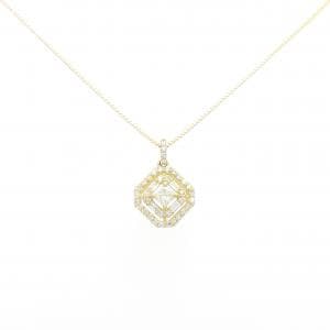 【新品】K18YG ダイヤモンド ネックレス 0.30CT