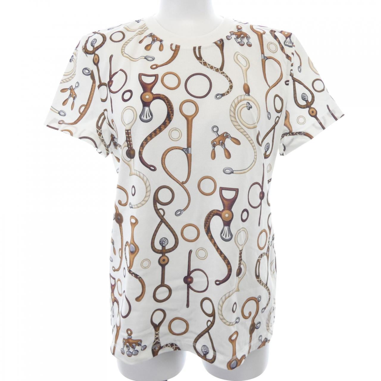 エルメス HERMES PANOPLIE TOUT CUIR JERSEY 4E4632DN Tシャツ