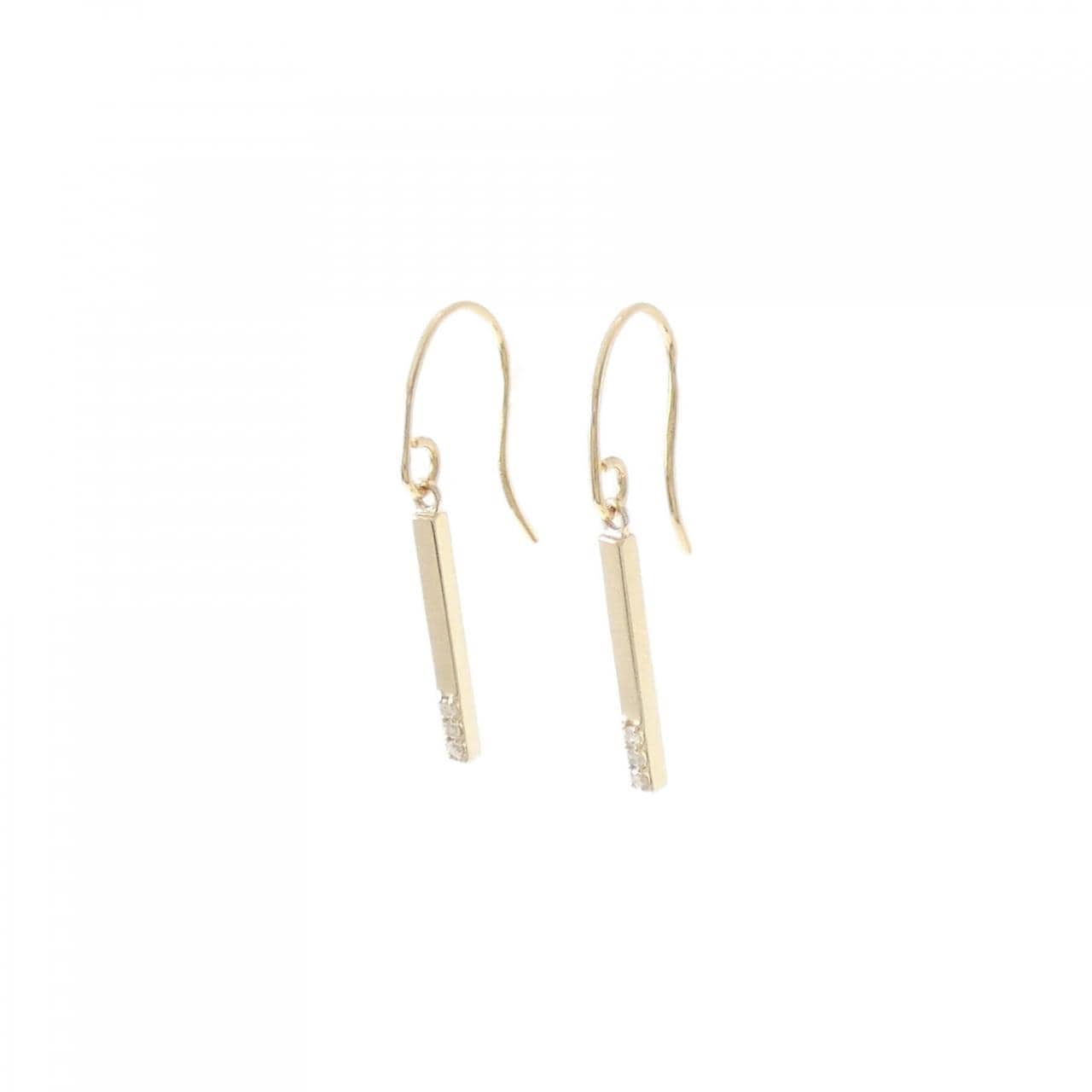 エテ ダイヤモンド ピアス 0.02CT