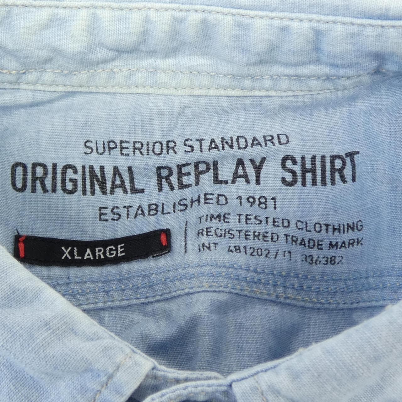 リプレイ REPLAY シャツ