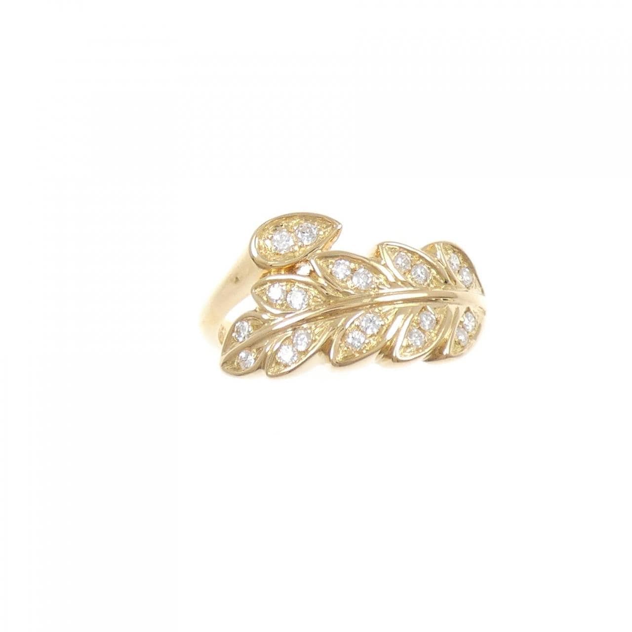 K18YG ダイヤモンド リング 0.16CT