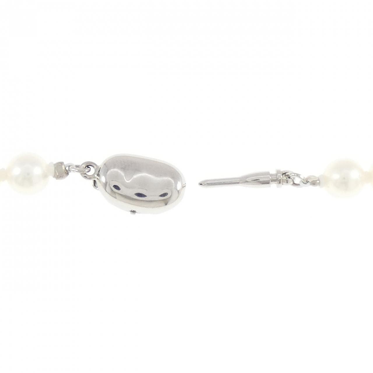 シルバークラスプ アコヤパール ネックレス 5.5-6mm