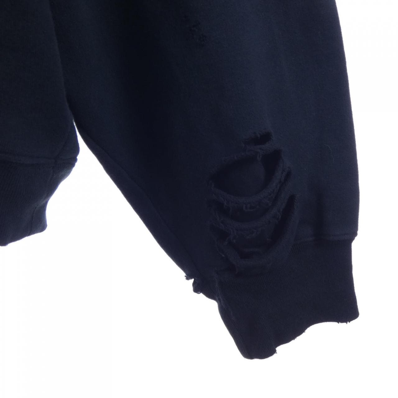 バレンシアガ BALENCIAGA キャップスデストロイドフーディープルオーバー 659403 TKVB6 UNISEX パーカー