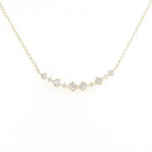 K18YG ダイヤモンド ネックレス 0.51CT