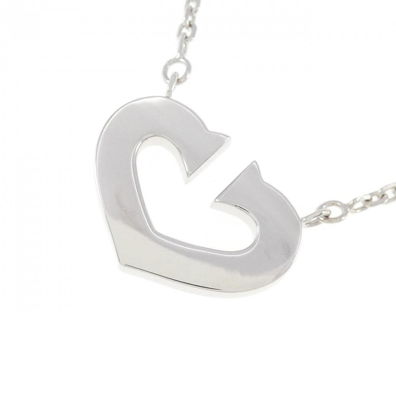 Cartier C heart necklace