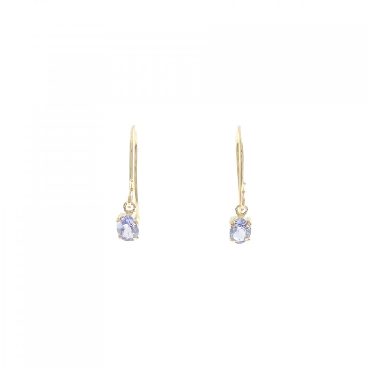 K18YG タンザナイト ピアス