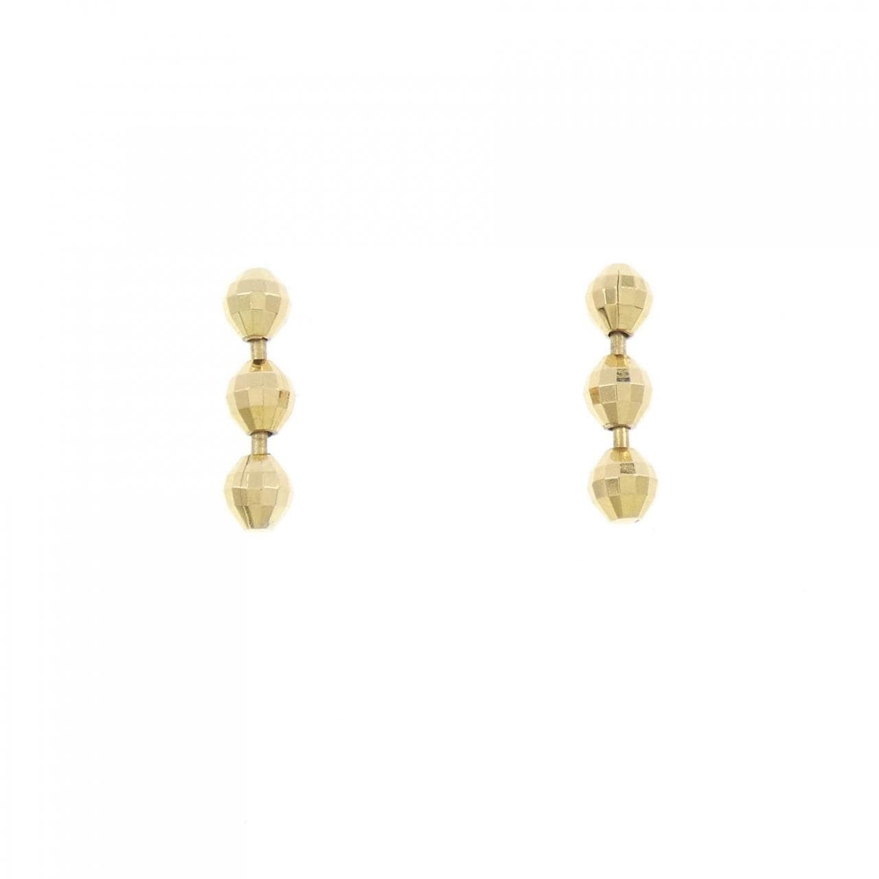 K18YG earrings