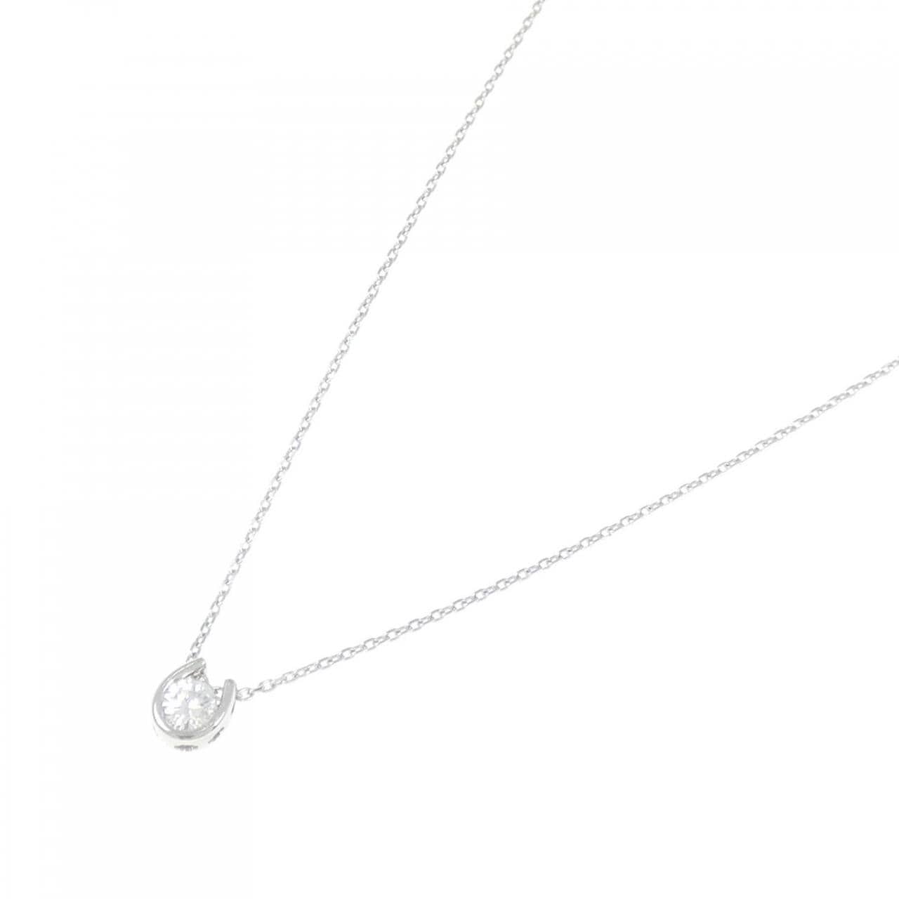 PT900/PT850 ダイヤモンド ネックレス 0.40CT